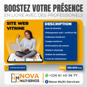 Site Web Vitrine